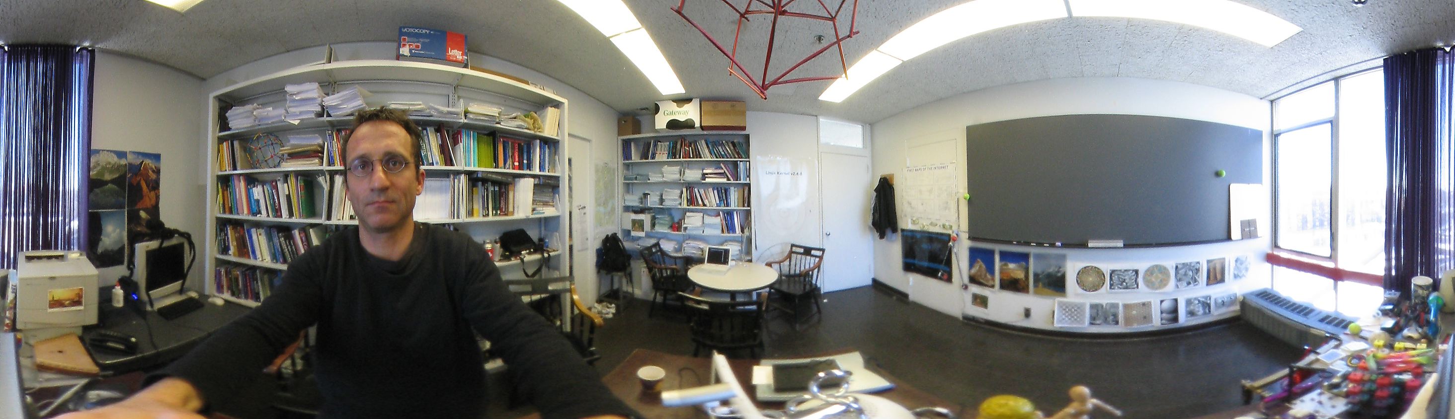 Olivers Office 434 in science center, Harvard University