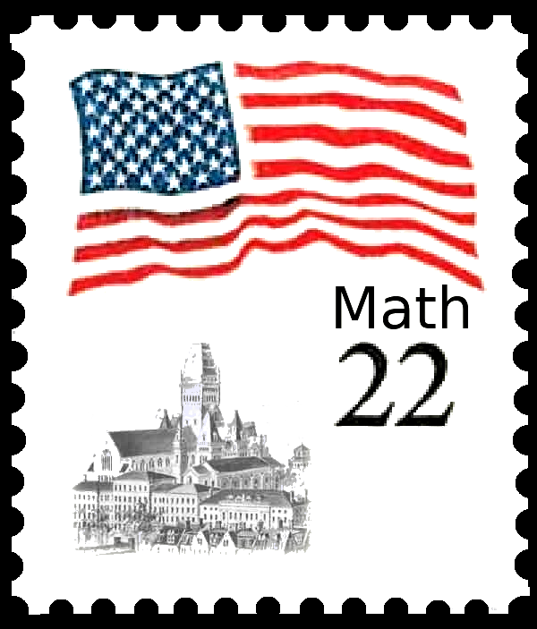 Math 22 US Stamp