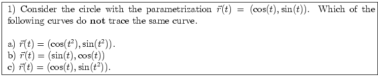 \fbox{ \parbox{16cm}{
1) The set $x^2+y^2+ z^2-10z=9$\ is a sphere of radius \\ ...
...dd 25 on both sides) to get $x^2+y^2+(z-5)^2=34$.
The radius is $\sqrt{34}$.
}}