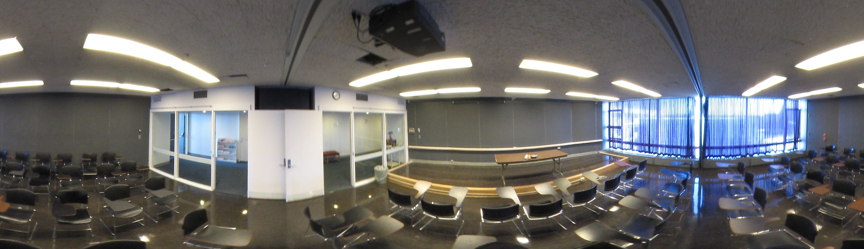 Lecture Hall SC 507 in science center, Harvard University 