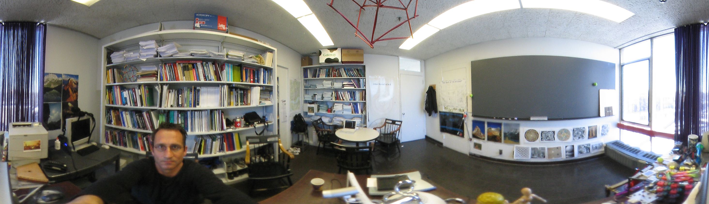 Olivers Office 434 in science center, Harvard University